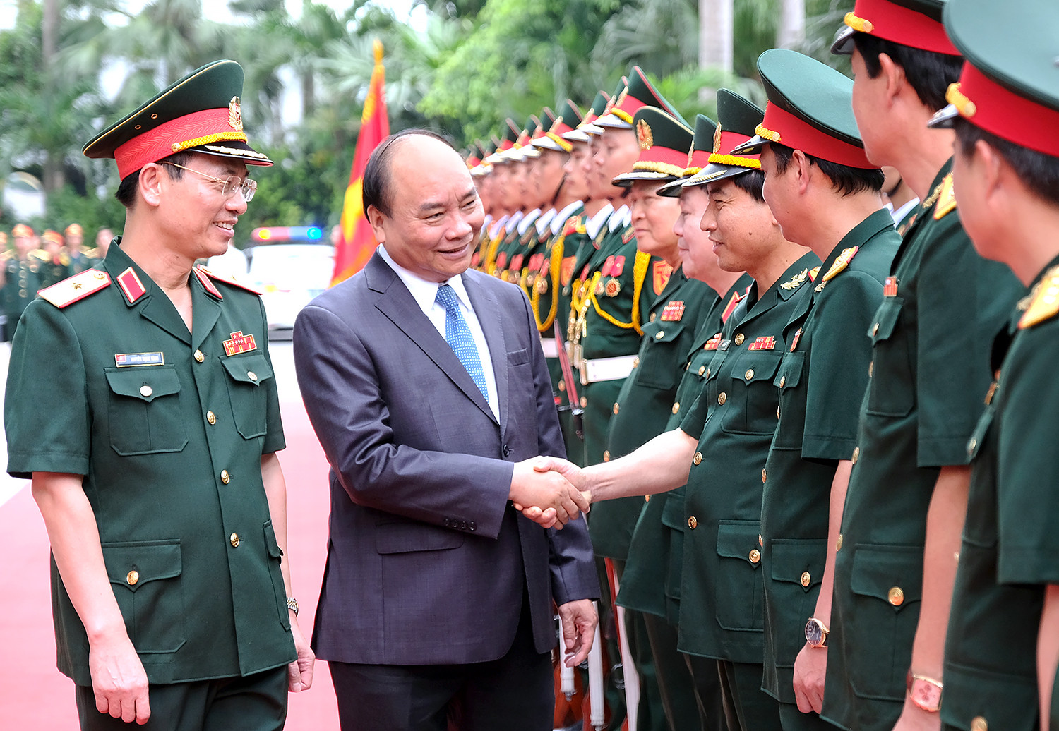 Thủ tướng Nguyễn Xuân Phúc làm việc tại Tập đoàn Viettel