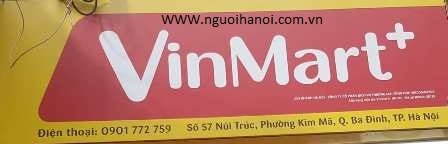 Số 57 Núi Trúc, Ba Đình, Hà Nội: Chuỗi siêu thị mini VinMart+