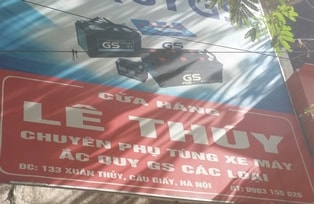 Số 133 Xuân Thủy, Cầu Giấy, Hà Nội: Cửa hàng Lê Thúy