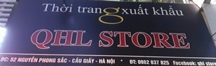 Số 52 Nguyễn Phong Sắc, Cầu Giấy, Hà Nội: thời trang xuất khẩu QLH store