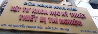 Số 49 Nguyễn Phong Sắc, Cầu Giấy, Hà Nội: Vật tư Khoa học kĩ thuật thiết bị thí nghiệm