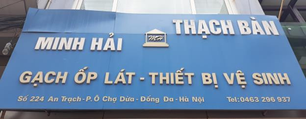 Số 224 An Trạch, Đống Đa, Hà Nội: Gạch ốp lát và thiết bị vệ sinh Minh Hải