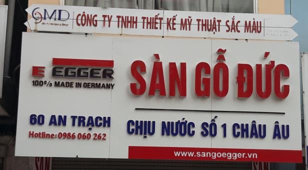 Số 60 An Trạch, Đống Đa, Hà Nội: Công ty TNHH Thiết Kế Mỹ Thuật Sắc Màu