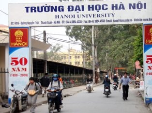 Km số 9 đường Nguyễn Trãi, quận Thanh Xuân, Hà Nội: Trường Đại học Hà Nội