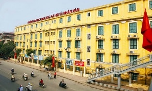 Số 336 Nguyễn Trãi, Thanh Xuân, Hà Nội: Trường Đại học Khoa học Xã hội và Nhân văn - ĐHQG HN