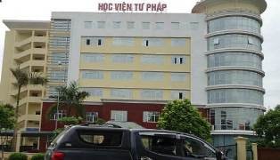 Phố Trần Vĩ, phường Mai Dịch, Cầu Giấy, Hà Nội: Học viện Tư pháp Việt Nam