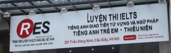 Số 251 Trần Đăng Ninh , Cầu Giấy, Hà Nội: Res luyện thi IELTS