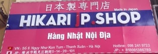 Số 6 Ngụy Như Kom Tum, Thanh Xuân, Hà Nội: Hikari jp Shop