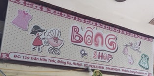 Số 139 Trần Hữu Tước, Nam Đồng, Đống Đa, Hà Nội: Bống shop