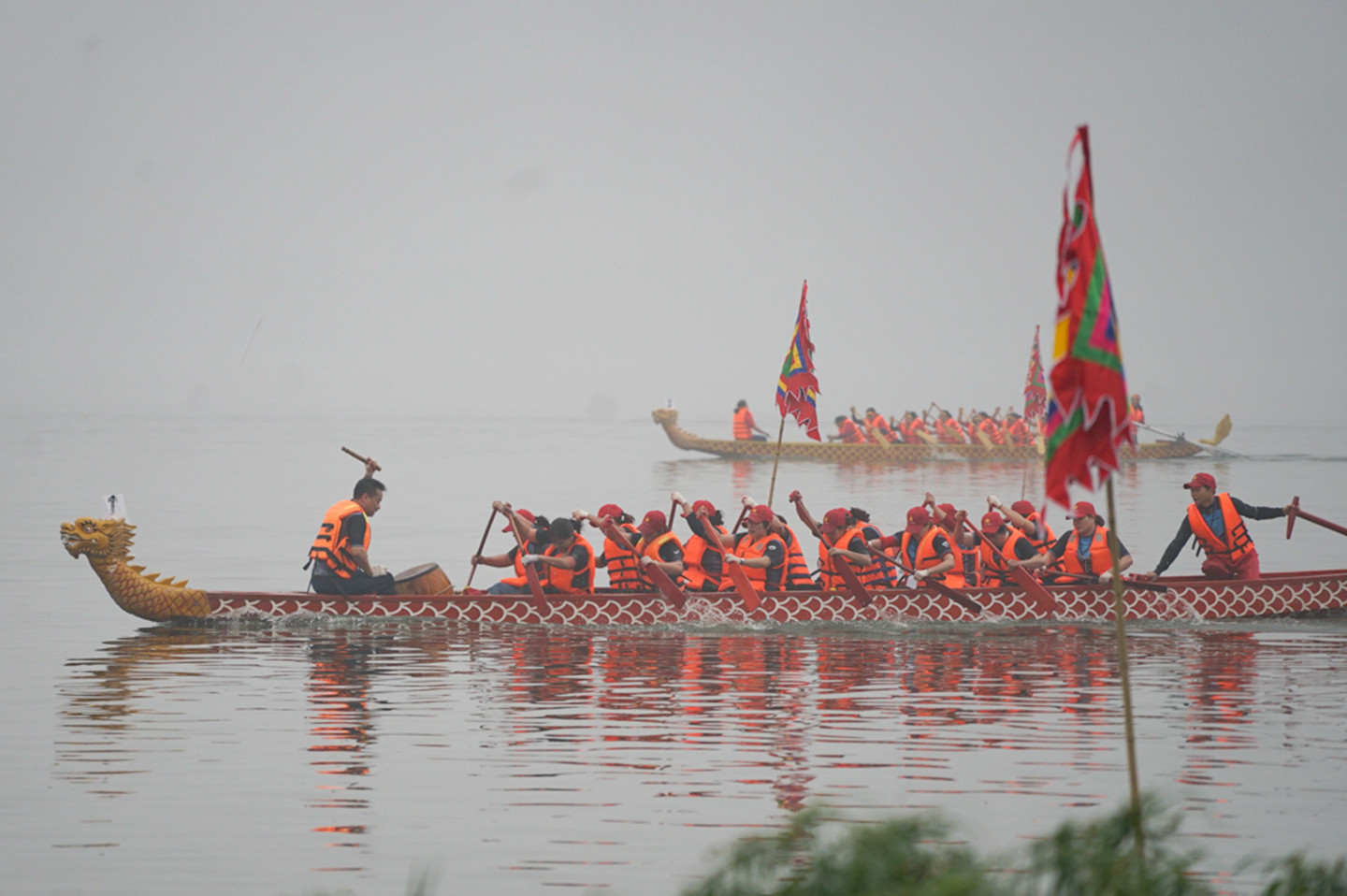 Tổ chức lễ hội bơi chải thuyền rồng Hà Nội mở rộng giai đoạn 2019 - 2021