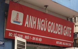 232B ngõ 1, ĐH Hà Nội, Nguyễn Trãi, Thanh Xuân, Hà Nội: Anh ngữ GOLDEN GATE