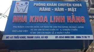 43 Triều Khúc, Thanh Xuân, Hà Nội: Phòng khám chuyên khoa răng-hàm-mặt