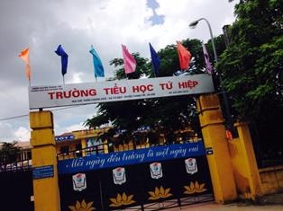 Thôn Cương Ngô, Tứ Hiệp, Thanh Trì, Hà Nội: Trường Tiểu học Tứ Hiệp