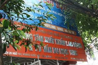 Ngách 20 ngõ 100 Hoàng Quốc Việt, Cầu Giấy, Hà Nội: Trung tâm xuất khẩu lao động và tư vấn du học VNC