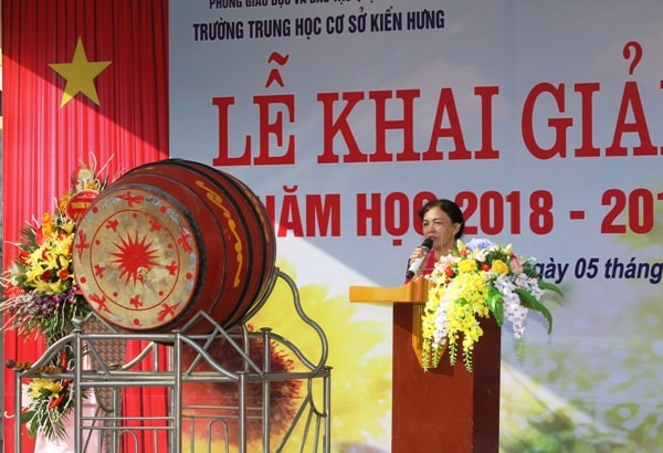 Trường THCS Kiến Hưng, quận Hà Đông khai giảng năm học 2018 - 2019