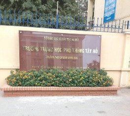 41 Phú Thượng, Tây Hồ, Hà Nội: Trường THPT Tây Hồ