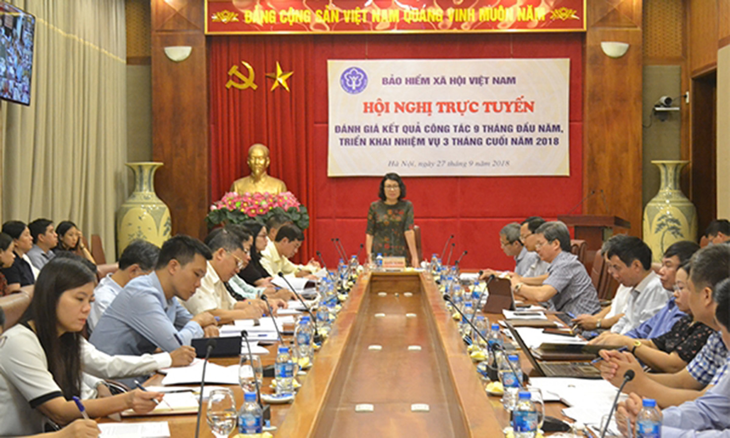 Bảo hiểm xã hội Việt Nam quyết tâm hoàn thành nhiệm vụ năm 2018
