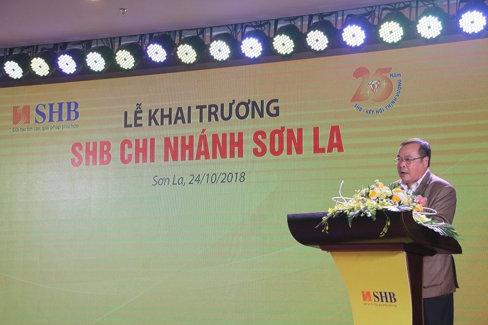 Khai trương chi nhánh Sơn La, SHB tăng cường sự hiện diện tại khu vực Tây Bắc.