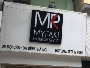 20 Đội Cấn, Ba Đình, Hà Nội: mr myfaki fashion style
