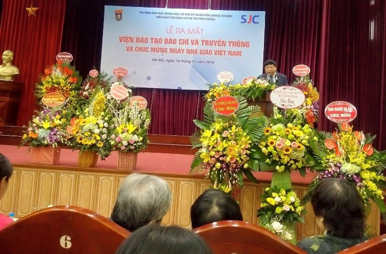 Lễ ra mắt Viện Đào tạo Báo chí và Truyền thông - Đại học Khoa học Xã hội và Nhân Văn