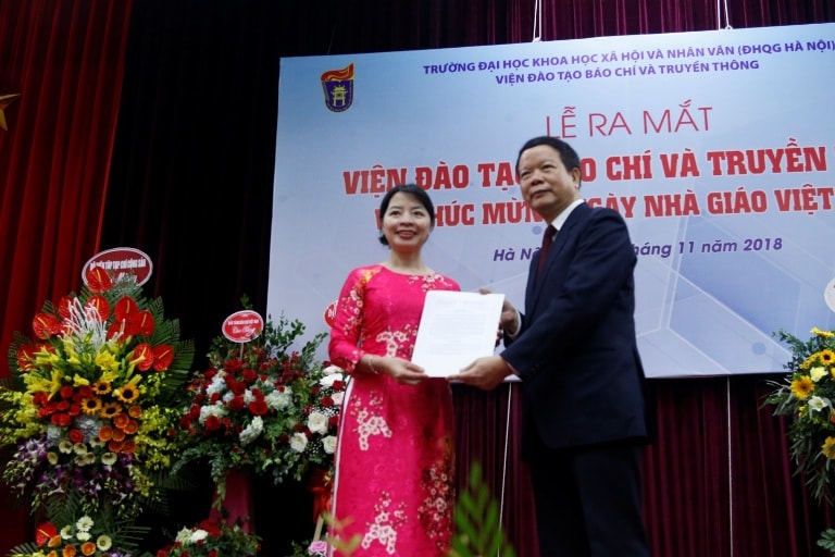 Lễ ra mắt Viện Đào tạo Báo chí và Truyền thông - Đại học Khoa học Xã hội và Nhân Văn