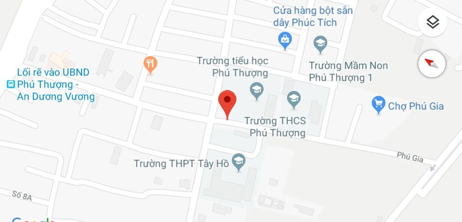 Phố Phú Gia, quận Tây Hồ, Hà Nội.