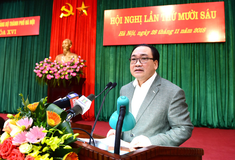 Phát biểu kết luận Hội nghị Ban Chấp hành Đảng bộ TP Hà Nội khóa XVI của Ủy viên Bộ Chính trị, Bí thư Thành ủy Hà Nội Hoàng Trung Hải