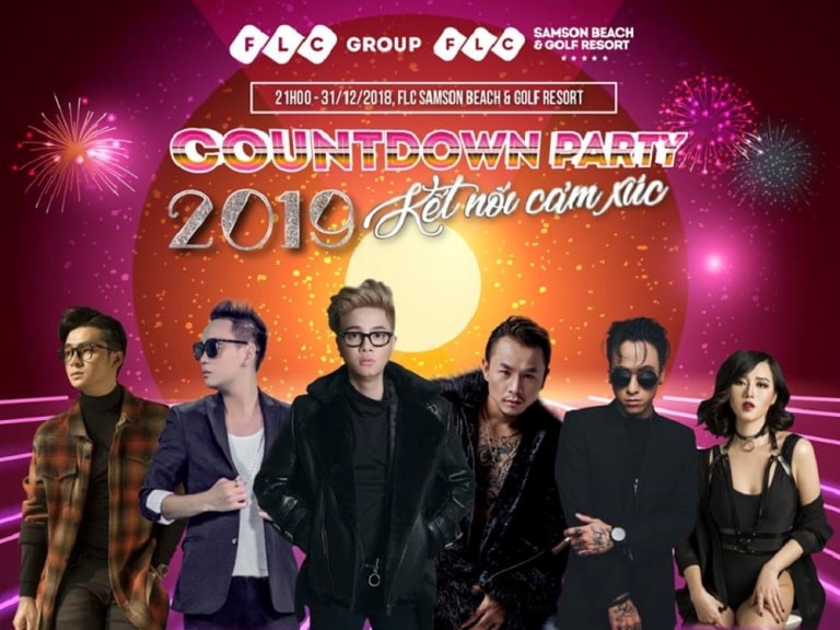 Dàn sao “khủng” khuấy đảo đại tiệc Countdown và Gala Dinner cuối năm tại FLC Hotels & Resorts