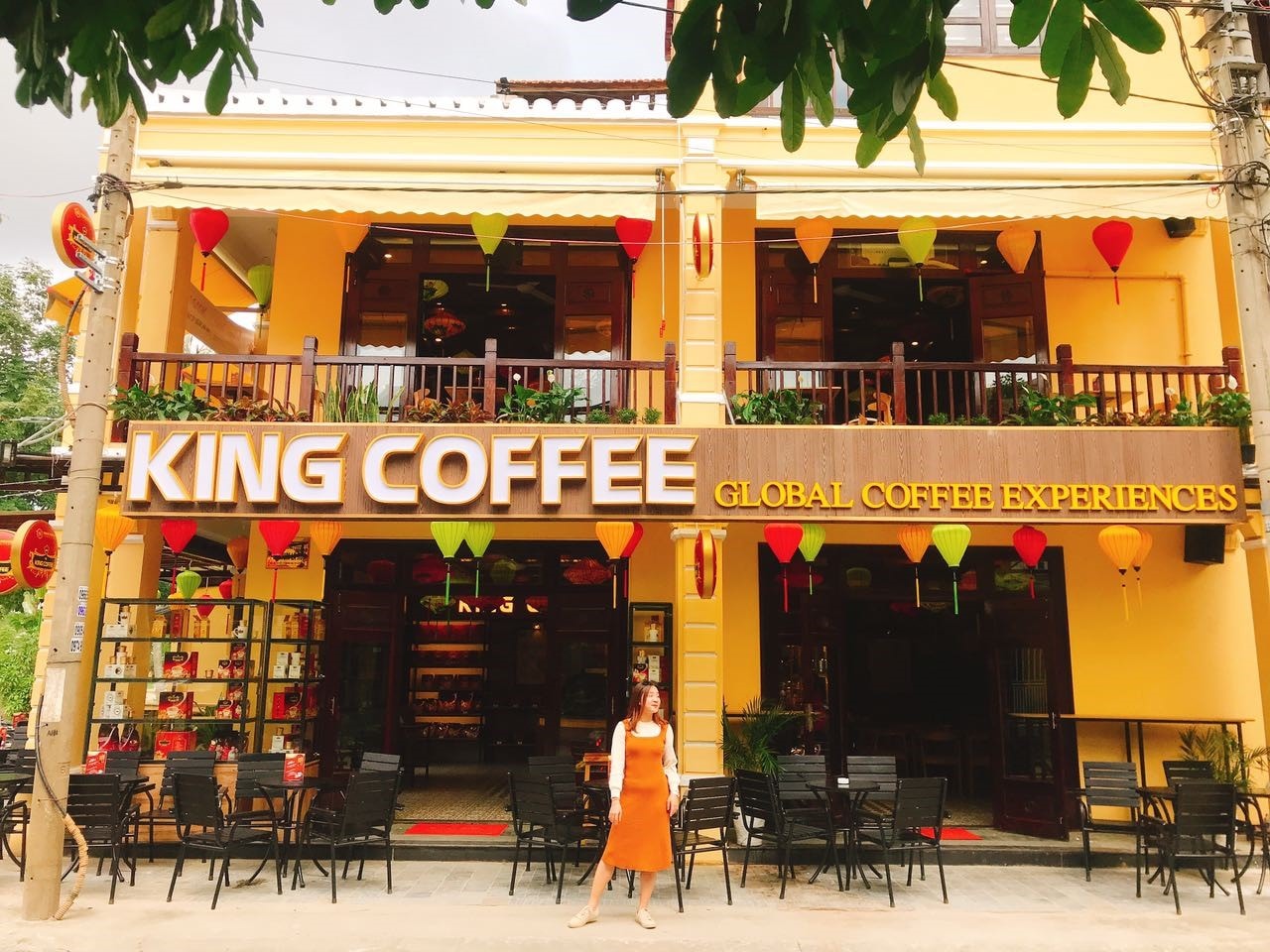 King Coffee tiếp tục khai trương quán mới tại Hội An.