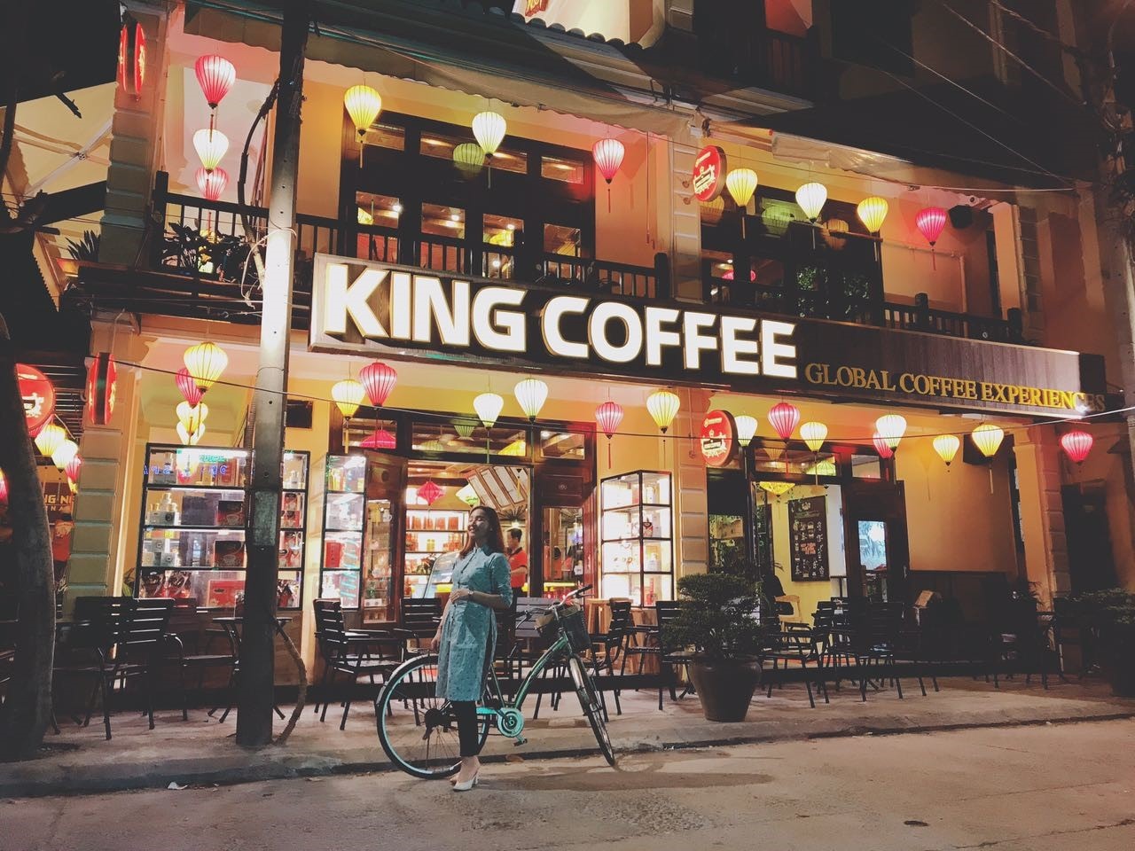 King Coffee tiếp tục khai trương quán mới tại Hội An.