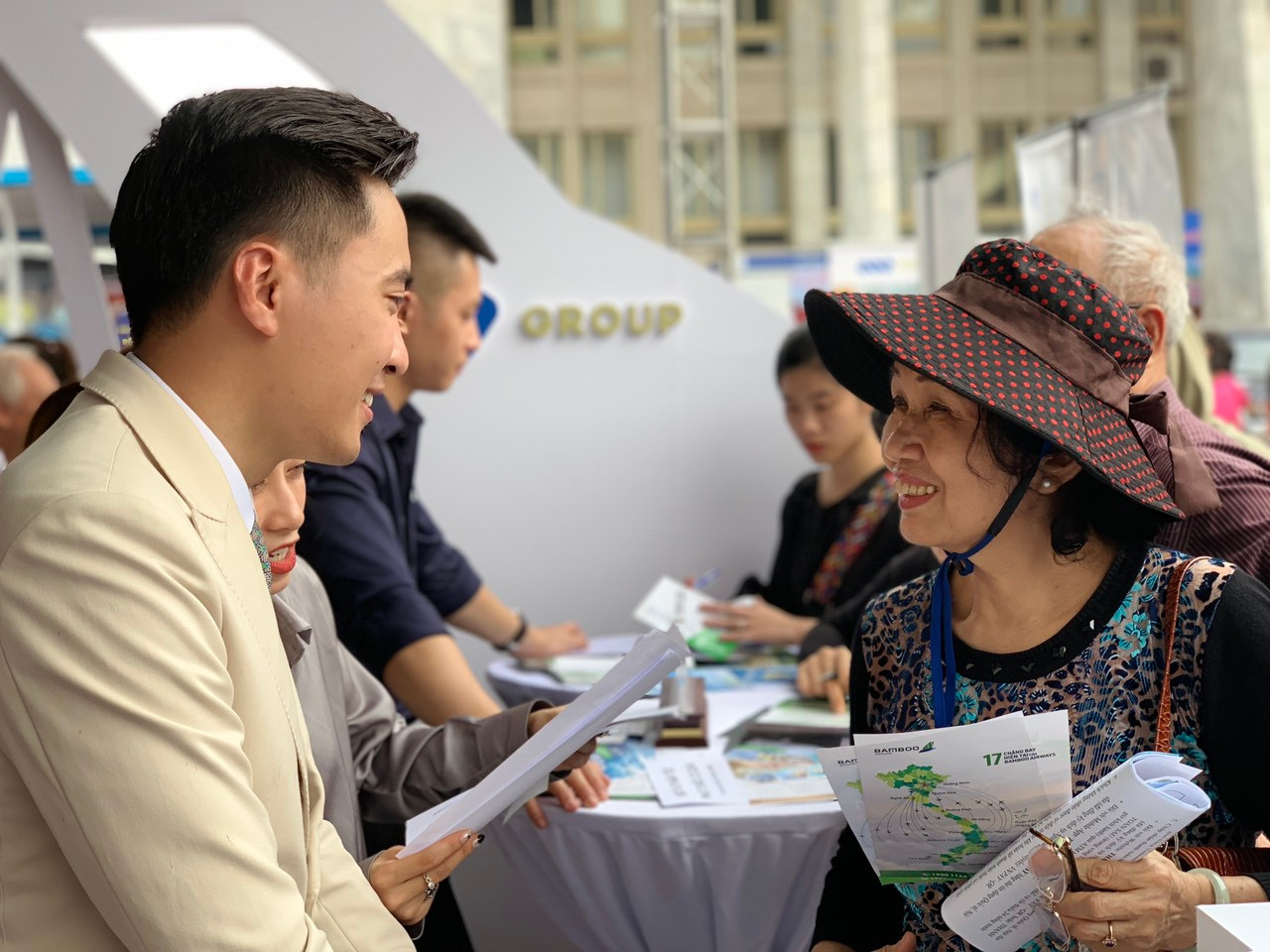 Vé máy bay 199.000 VND của Bamboo Airways hút khách tại hội chợ VITM 2019