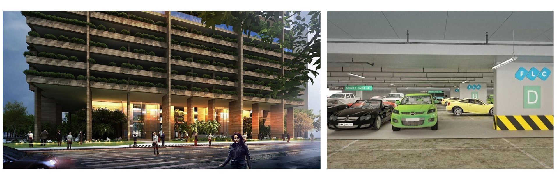Khu đỗ xe thông minh - Thiết kế độc đáo trong dự án nghìn tỷ FLC Green Apartment