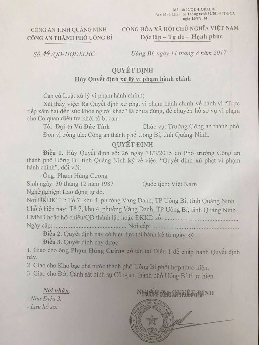 Nhiều uẩn khúc trong một vụ án ở Uông Bí, Quảng Ninh: Bài 1 - “Khai quật” vụ án
