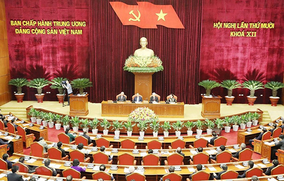 Hội nghị lần thứ mười Ban Chấp hành Trung ương Đảng khóa XII đã thảo luận, đóng góp nhiều ý kiến sâu sắc