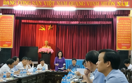 Phó Bí thư thường trực Thành ủy Hà Nội làm việc với Huyện Sóc Sơn