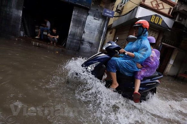Bắc Bộ và Hà Nội sắp đón đợt mưa lớn, nguy cơ ngập úng