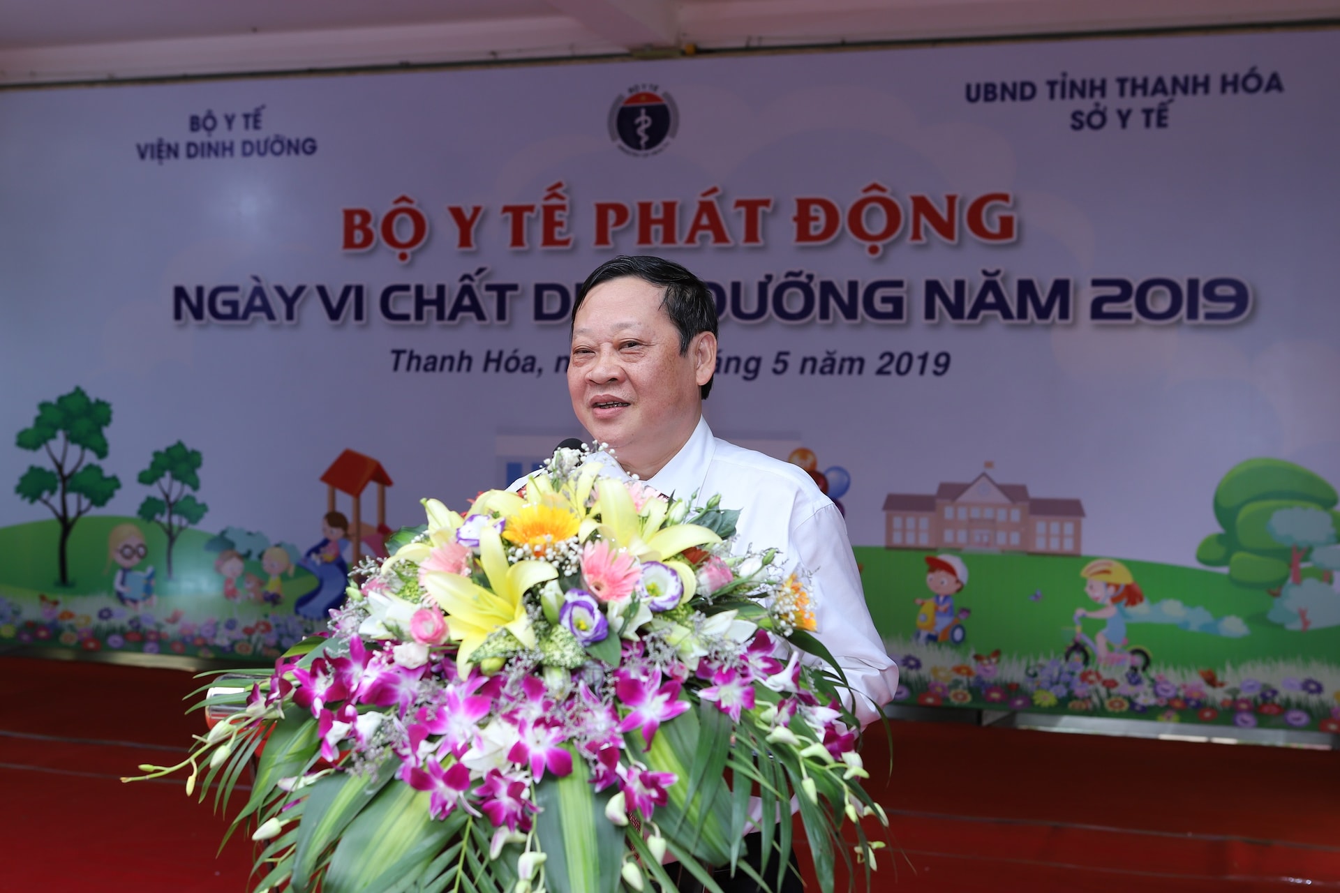 Lễ phát động Ngày vi chất dinh dưỡng 2019.