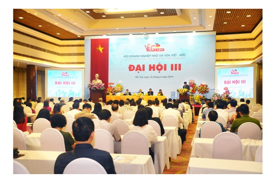 Đại hội III Hội doanh nghiệp nhỏ và vừa Việt Đức - Đổi mới, sáng tạo và thành công