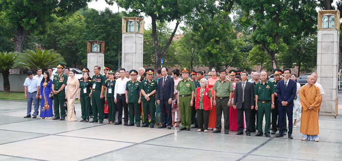 Ủy viên BCH TW Đảng Võ Trọng Việt gặp mặt Đoàn đại biểu chương trình Khúc quân hành lần 5 - năm 2019