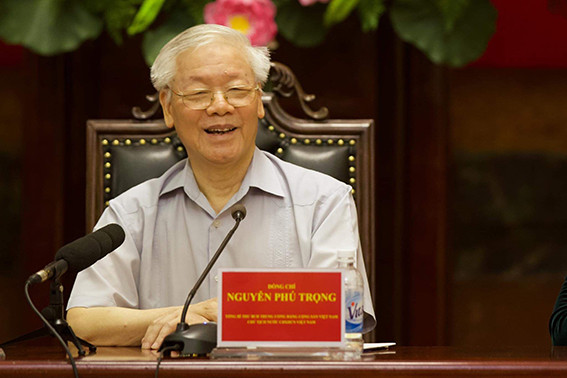 Tổng Bí thư, Chủ tịch nước Nguyễn Phú Trọng biểu dương Đoàn đại biểu Chủ tịch công đoàn cơ sở tiêu biểu