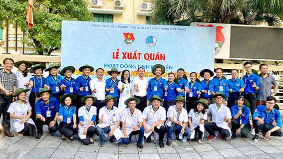 Tuổi trẻ Thủ đô “Chung sức trẻ xây đắp  tình hữu nghị” Việt - Lào