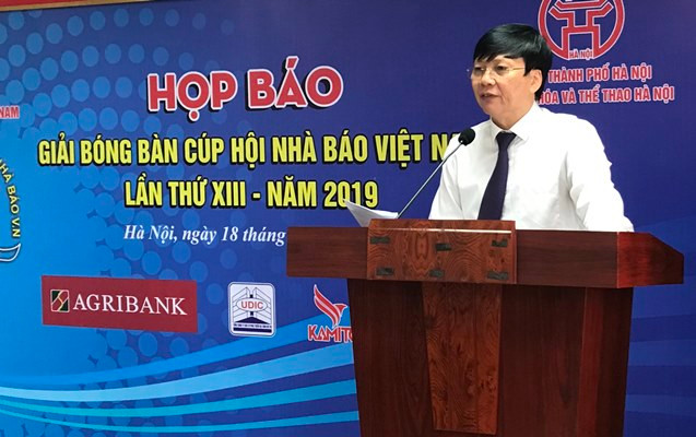 Hội Nhà Báo Việt Nam phát động  cuộc thi “ giải bóng bàn cúp Hội Nhà Báo Việt Nam lần thứ XIII