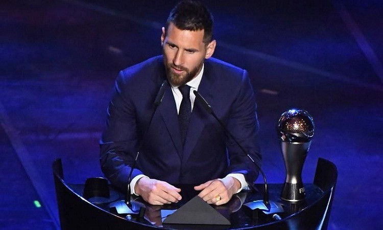 Messi giành giải The Best 2019