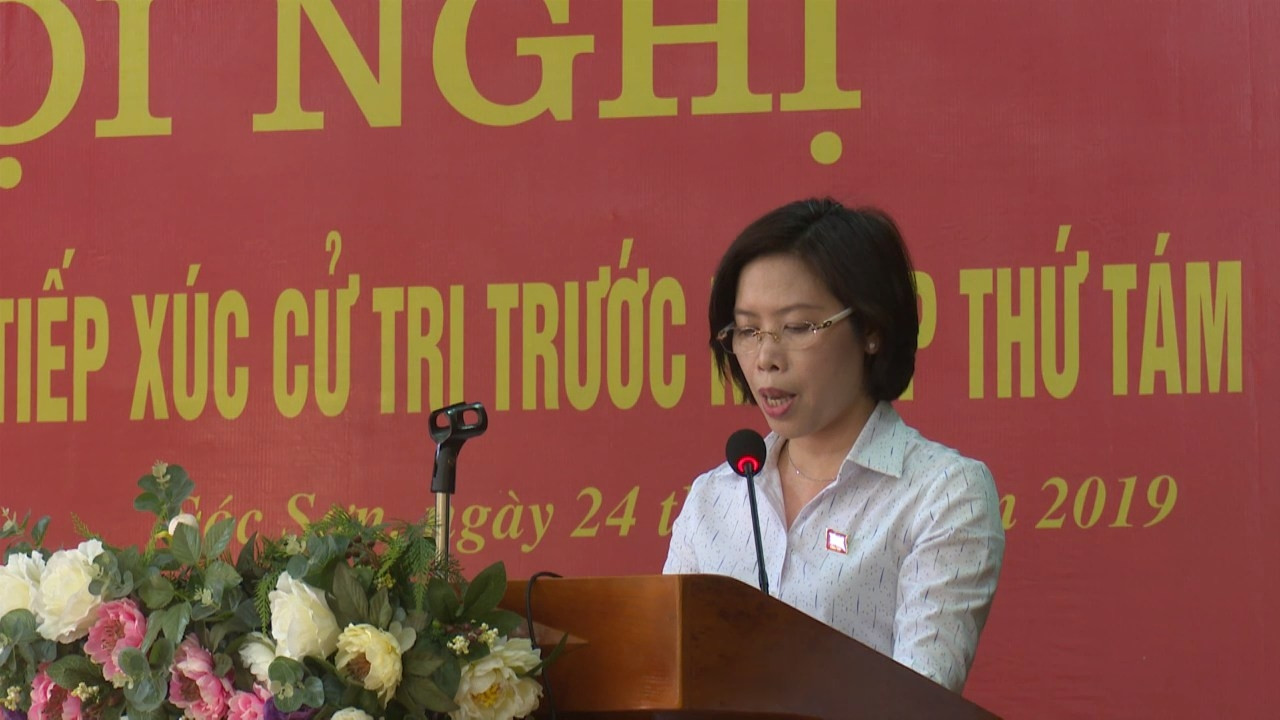Đoàn đại biểu Quốc hội tiếp xúc cử tri huyện Sóc Sơn, Thành phố Hà Nội