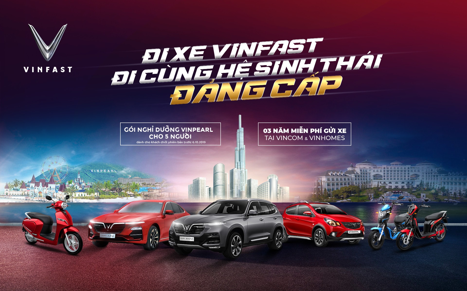 VinFast công bố chương trình đặc biệt tri ân khách hàng nhân một năm ra mắt dòng xe Lux