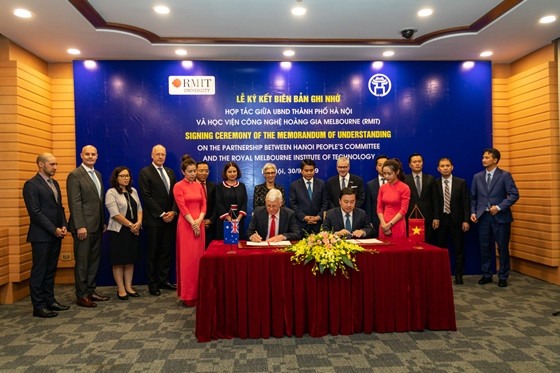 Đại học RMIT ký kết hợp tác chiến lược với UBND TP. Hà Nội
