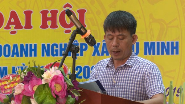 Hội doanh nghệp xã Phú Minh tổ chức đại hội nhân kỷ niệm Ngày Doanh nhân Việt Nam (13- 10)