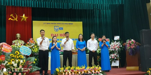 Hội doanh nghệp xã Phú Minh tổ chức đại hội nhân kỷ niệm Ngày Doanh nhân Việt Nam (13- 10)