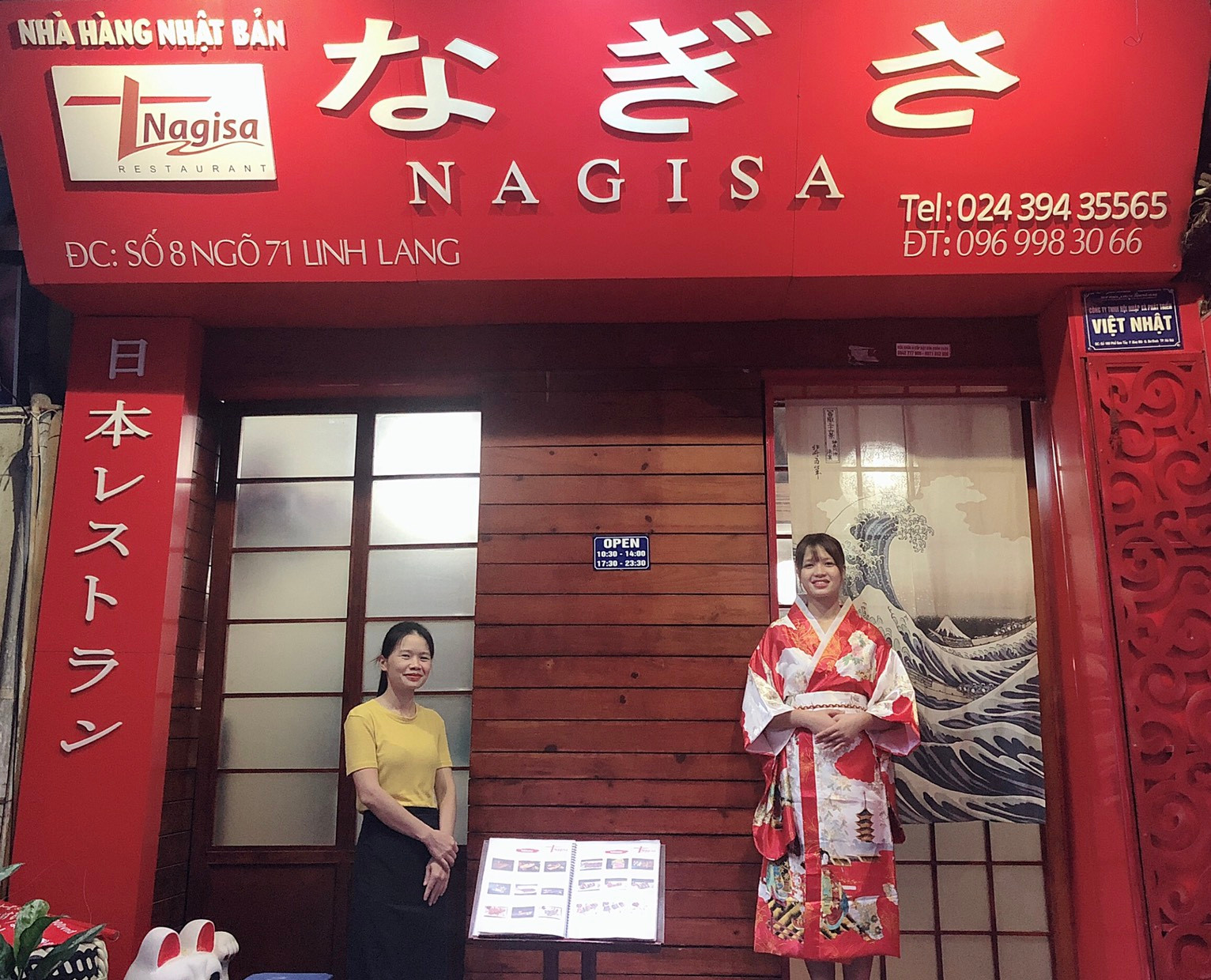 Nhà hàng NAGISA Món ngon chuẩn vị Nhật ngay giữa lòng Thủ Đô