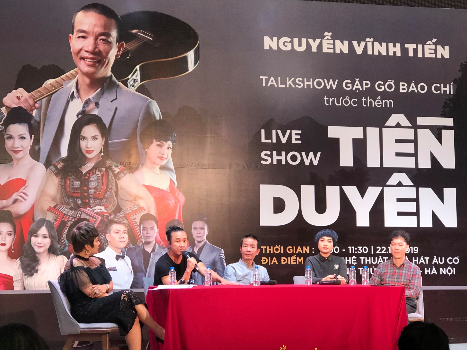 Nguyễn Vĩnh Tiến ra mắt Live Show “ Tiền Duyên”